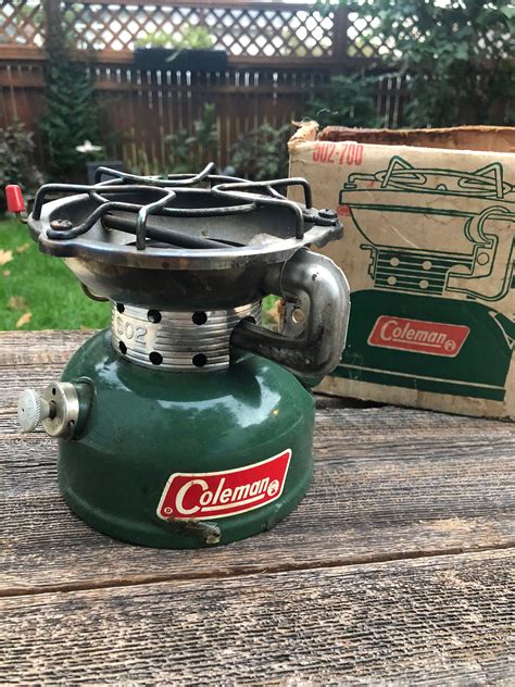 coleman no.237 single burner with metal storage box|coleman 1 burner stove manual.